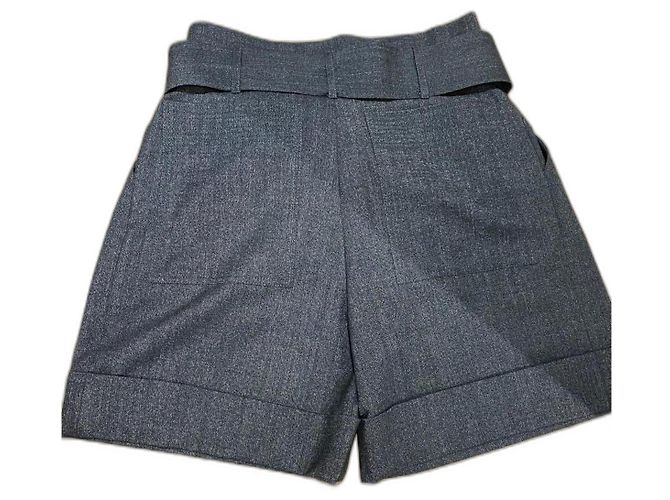 Anthrazitgraue Parosh-Shorts