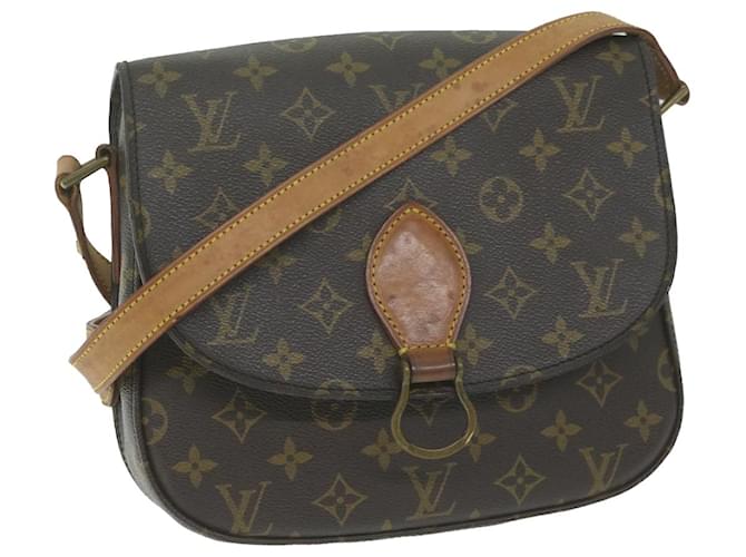 LOUIS VUITTON Monogram Saint Cloud GM bolsa de ombro M51242 LV Auth yk10136 Monograma Lona  ref.1228957