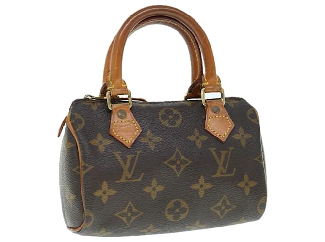 LOUIS VUITTON Monogram Mini Speedy Hand Bag M41534 LV Auth 64391 Cloth  ref.1229064