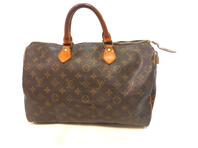 Louis Vuitton Speedy 35 Monogramma - MB844 Marrone