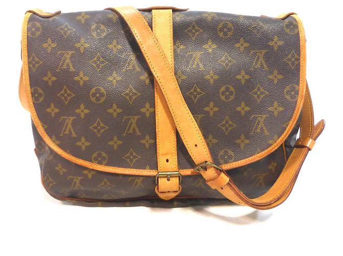 Louis Vuitton Saumur 35 Monogram - VI882 Marron
