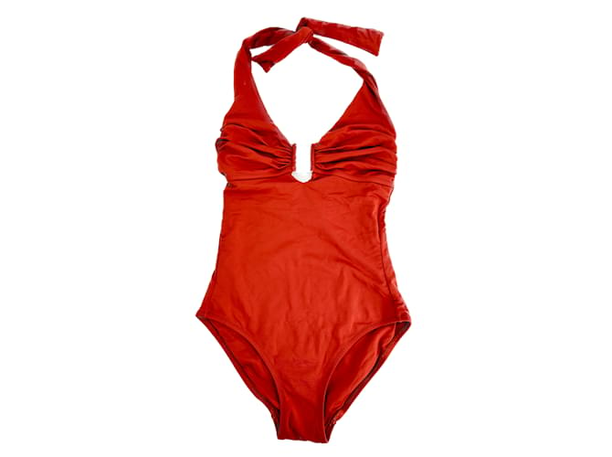 MELISSA ODABASH  Swimwear T.fr 36 polyester Orange  ref.1229249