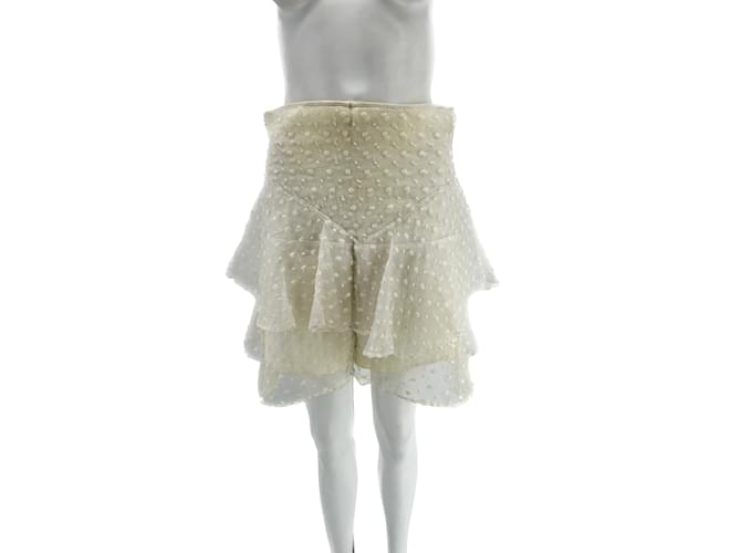 ISABEL MARANT  Skirts T.International S Cotton White  ref.1229277