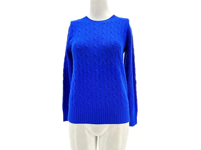 RALPH LAUREN  Knitwear T.International L Cashmere Blue  ref.1229279