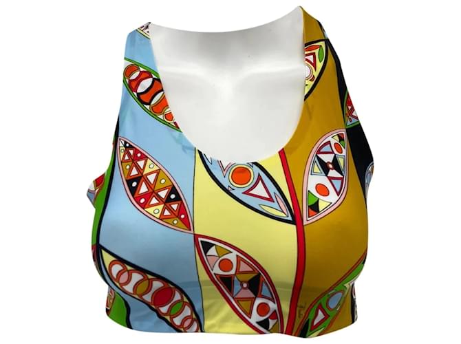 EMILIO PUCCI  Tops T.International M Polyester Multiple colors  ref.1229309