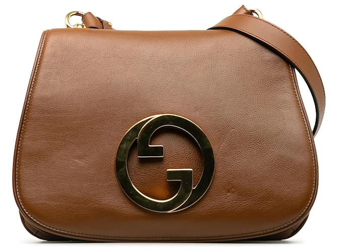 Gucci Brown Medium Blondie Bag Leather Pony-style calfskin  ref.1229435