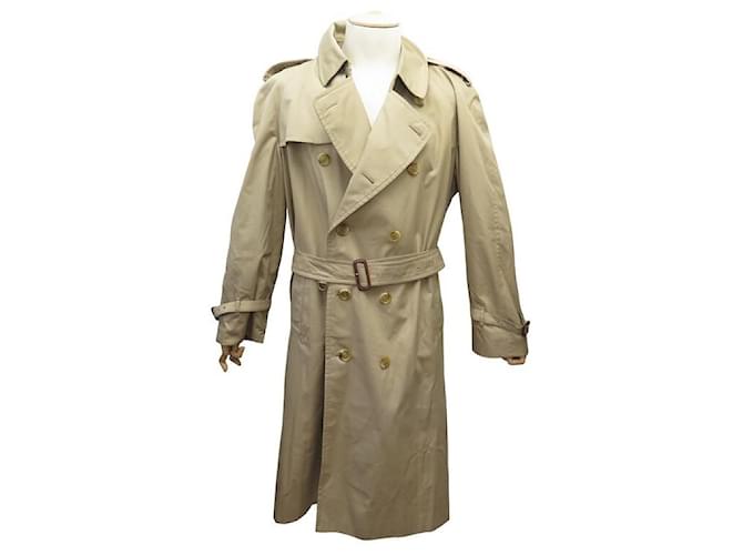 Autre Marque VINTAGE BURBERRY'S JR MANTEL00823/2 WASSERDICHTER GÜRTEL 52 L-TRECHCOAT Beige Baumwolle  ref.1229572