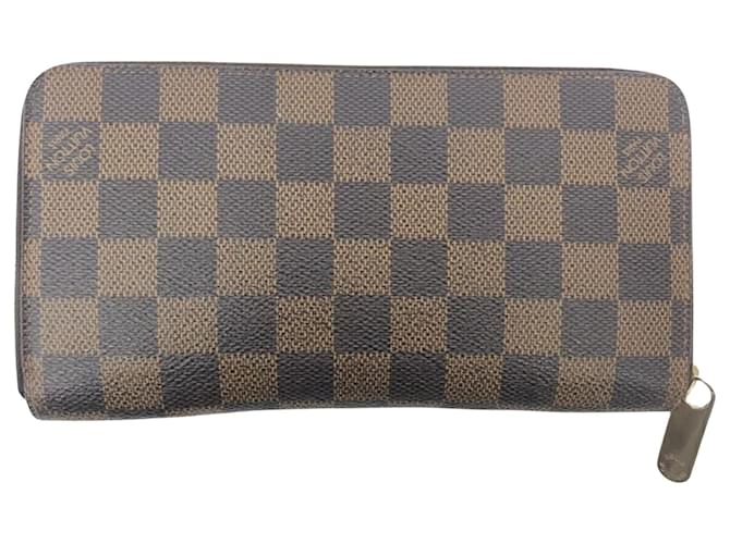 Louis Vuitton Zippy Brown Cloth  ref.1229742
