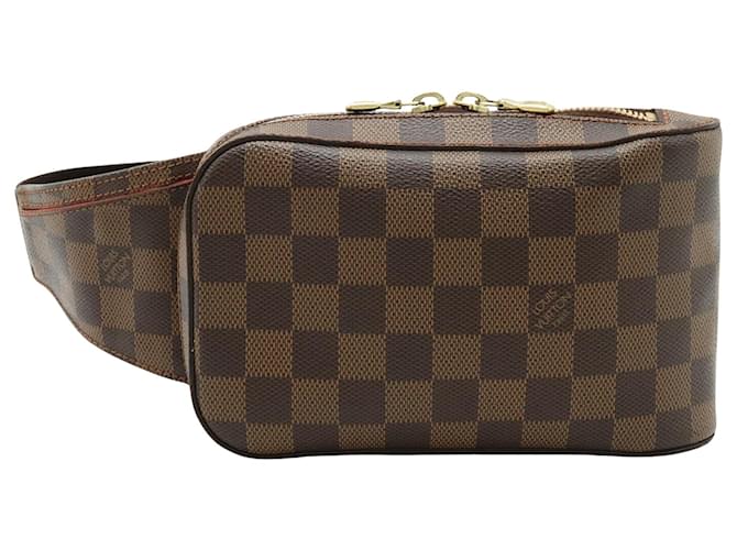 Louis Vuitton Geronimo Brown Cloth  ref.1229783