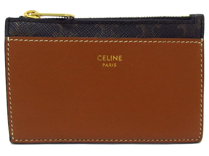 Céline Triomphe Brown Leather  ref.1229821