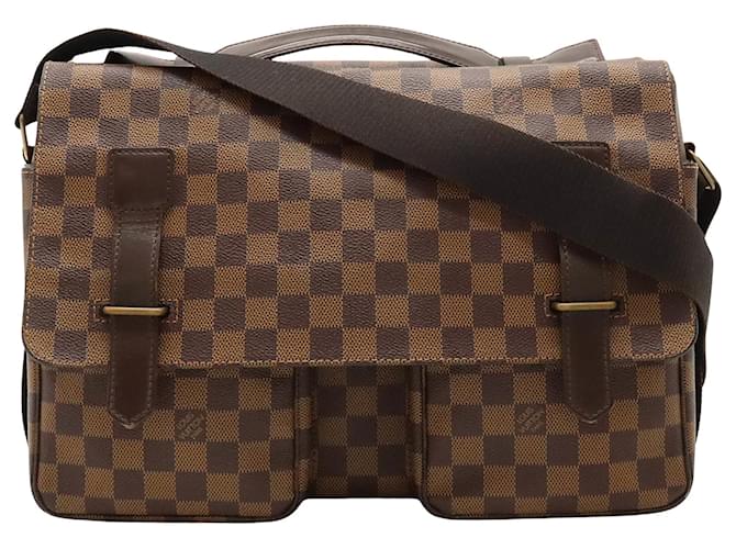 Louis Vuitton Broadway Brown Cloth  ref.1229885