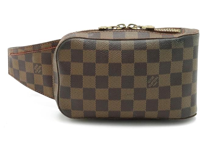 Louis Vuitton Pochette Gange Brown Cloth  ref.1230013
