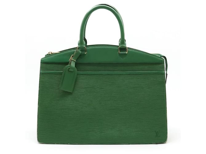 Louis Vuitton Riviera Verde Couro  ref.1230056