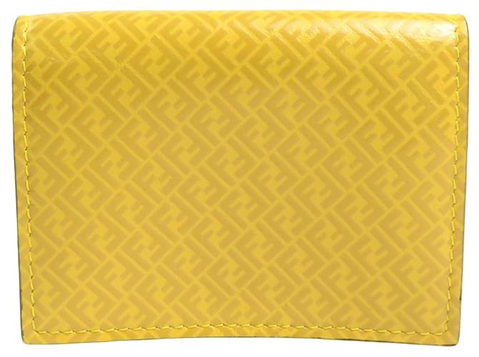 Fendi Yellow Leather  ref.1230059