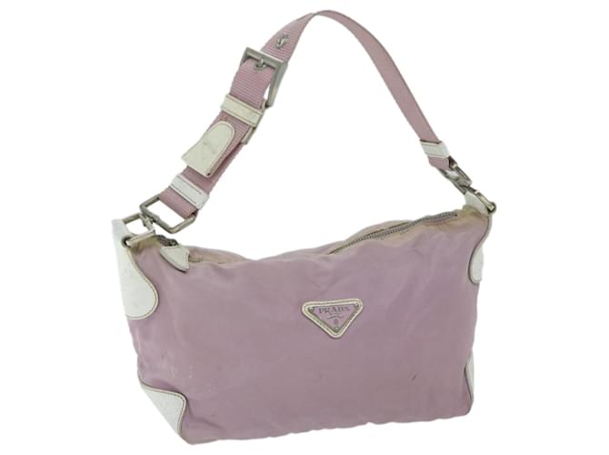 PRADA Shoulder Bag Nylon Pink Auth 64478  ref.1230143