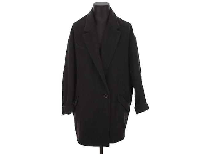 Isabel Marant Wool coat Black  ref.1230161