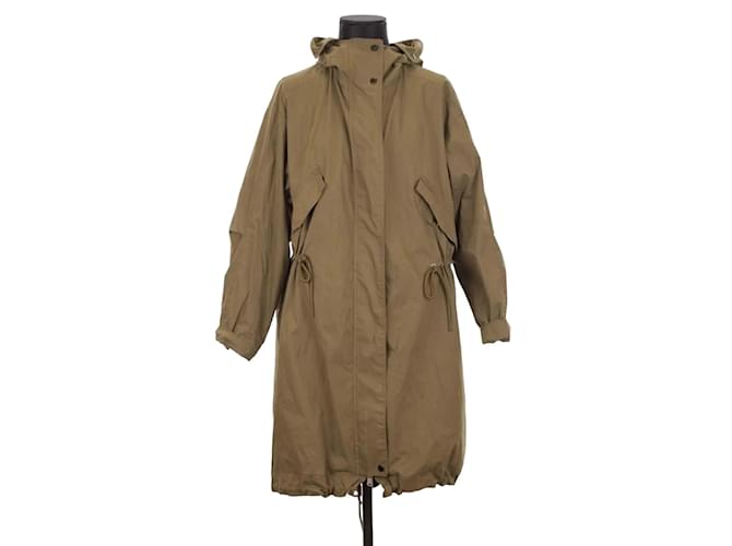 Timberland Parka in cotone Cachi  ref.1230217