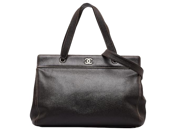 Executive CHANEL Handbags Brown Leather  ref.1230357
