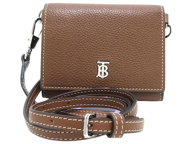 BURBERRY Brown Leather  ref.1230502