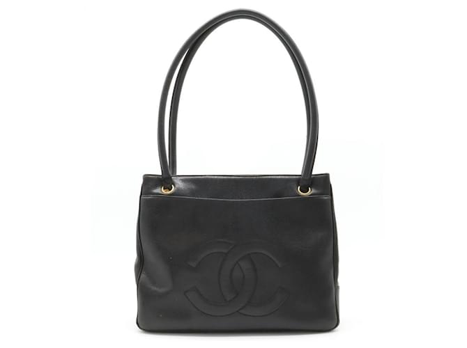Timeless Chanel Black Leather  ref.1230570