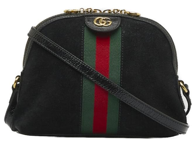 Gucci Ophidia Black Suede  ref.1230641
