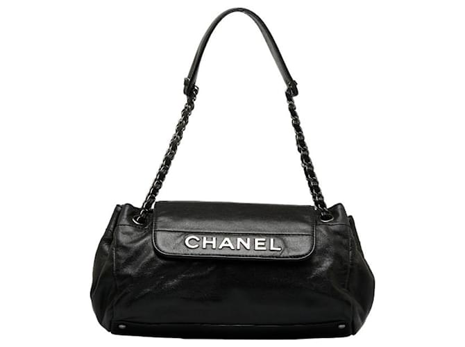 Timeless Chanel Black Leather  ref.1230697