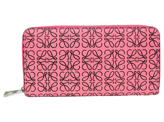 Loewe Anagram Pink Leather  ref.1230723