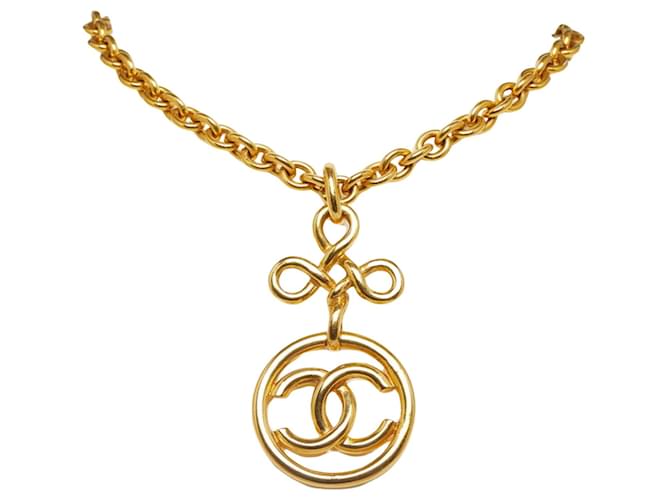 Chanel COCO Mark Dourado Banhado a ouro  ref.1230818