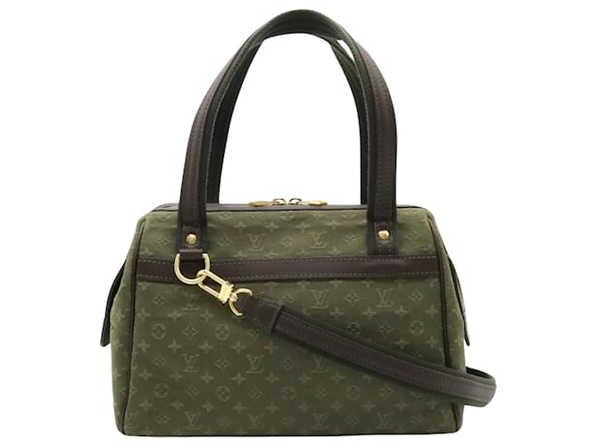 Louis Vuitton Joséphine Green Cloth  ref.1230837