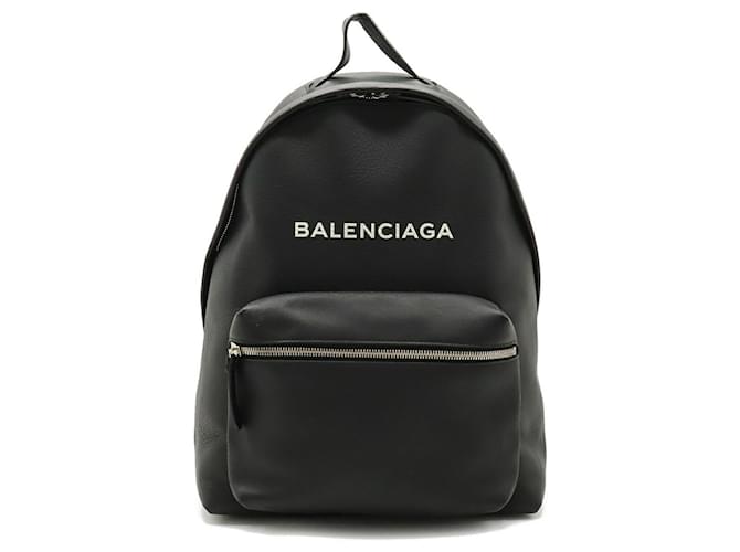Balenciaga Everyday Negro Cuero  ref.1230886