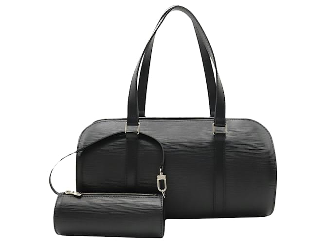 Louis Vuitton Soufflot Black Leather  ref.1230887