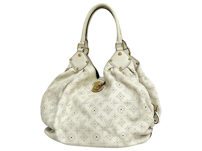 Louis Vuitton Mahina White Leather  ref.1230947