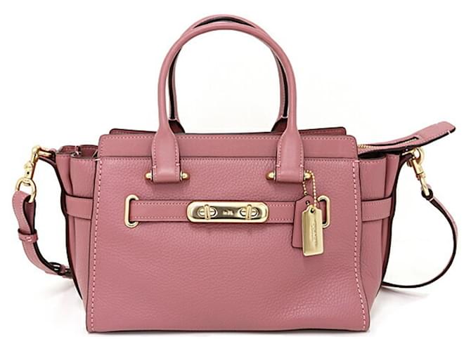 Coach Pink Leather  ref.1230970