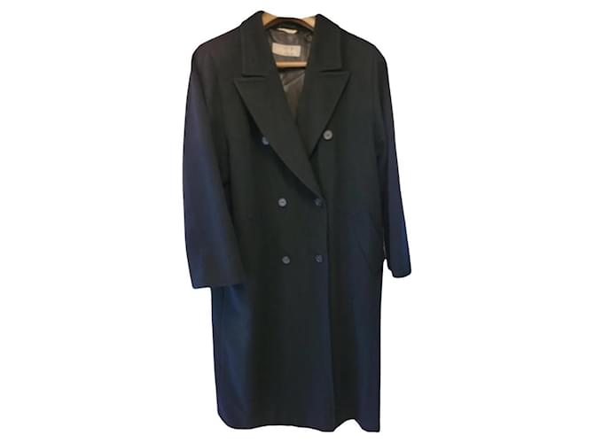 Max Mara Coats, Outerwear Black Wool  ref.1231051