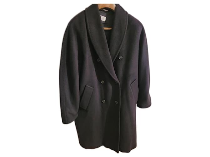 Max Mara Coats, Outerwear Black Wool  ref.1231053
