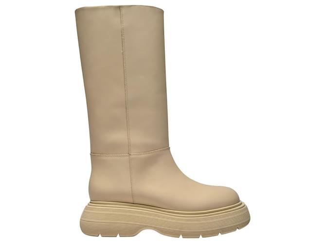 Autre Marque Boots in Beige Rubber  ref.1231075