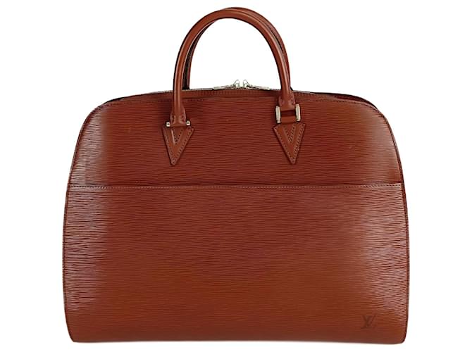 Louis Vuitton Sorbonne Kenya handbag in Epi leather Brown  ref.1231084