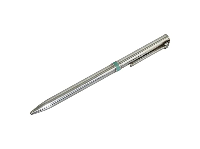 Tiffany & Co Silver Executive T Clip Ballpoint Pen Metal  ref.1231134