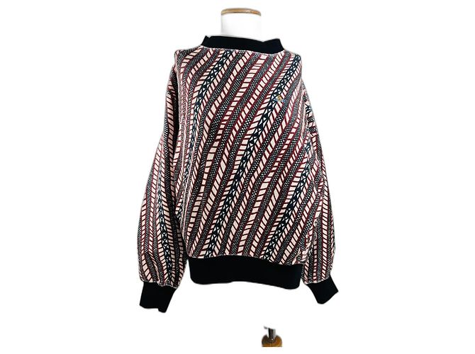 Sudadera Vivienne Westwood Drunken Estampado Bereber Algodón Multicolor