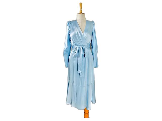 Autre Marque Dresses Blue Viscose  ref.1231176