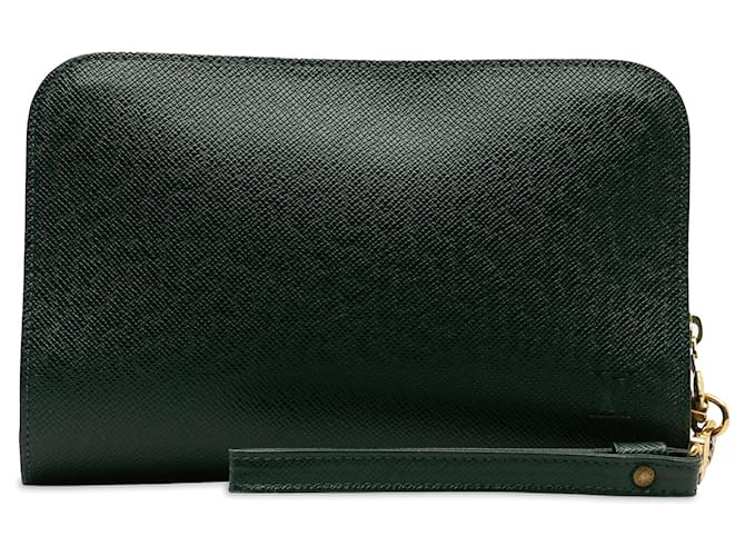 Louis Vuitton Green Taiga Baikal Leather  ref.1231204