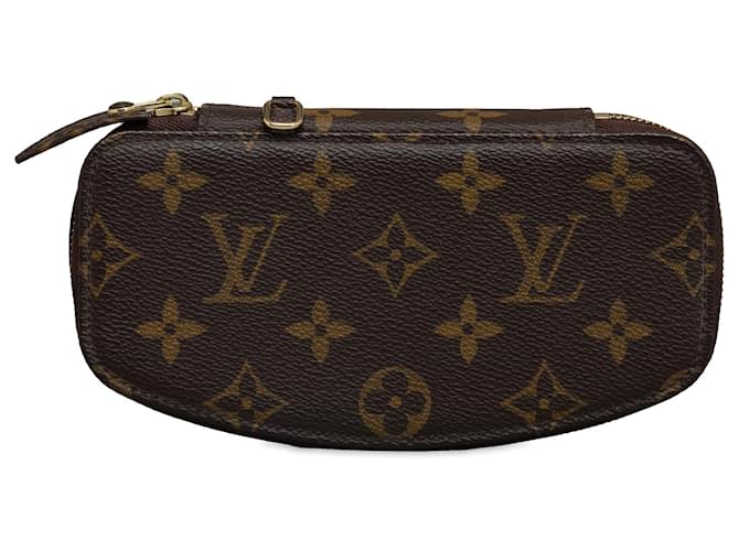 Louis Vuitton Brown Monogram Monte Carlo PM Jewelry Case Cloth  ref.1231233
