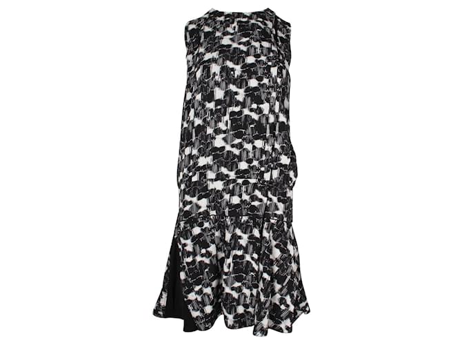 Proenza Schouler Black and white Dress with Buttons  ref.1231311