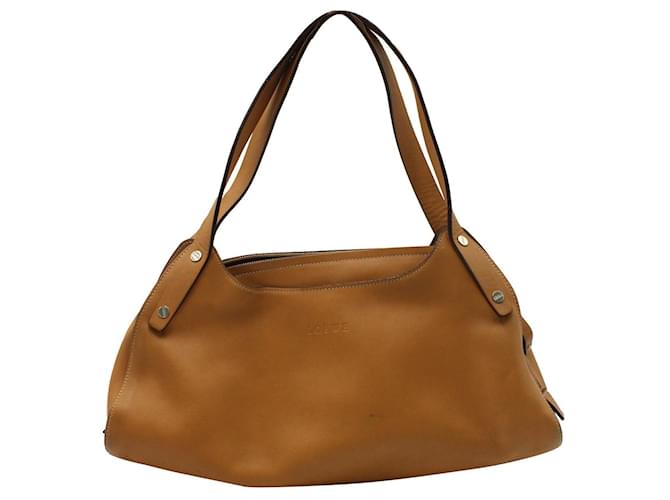 Loewe Brown Shoulder Bag Leather  ref.1231387