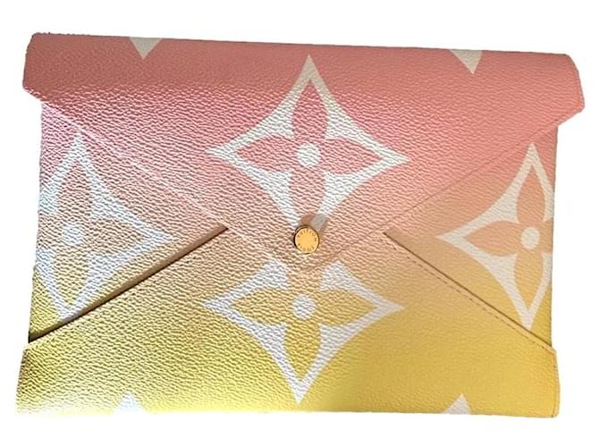 Louis Vuitton Kirigami Summer by the Pool GM Pink Leather Synthetic  ref.1231405