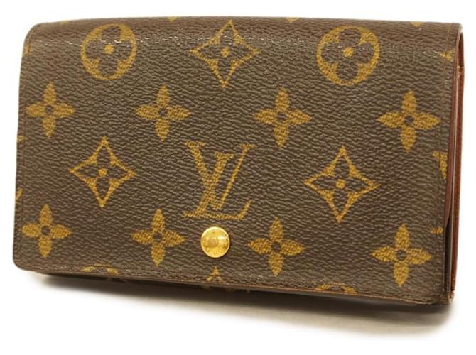 Louis Vuitton Trésor Brown Cloth  ref.1231471