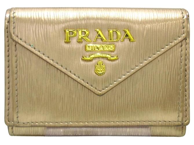 Vitello Prada Golden Leather  ref.1231473