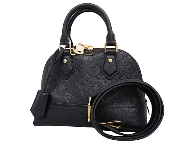 Louis Vuitton Neo Alma Black Leather  ref.1231501