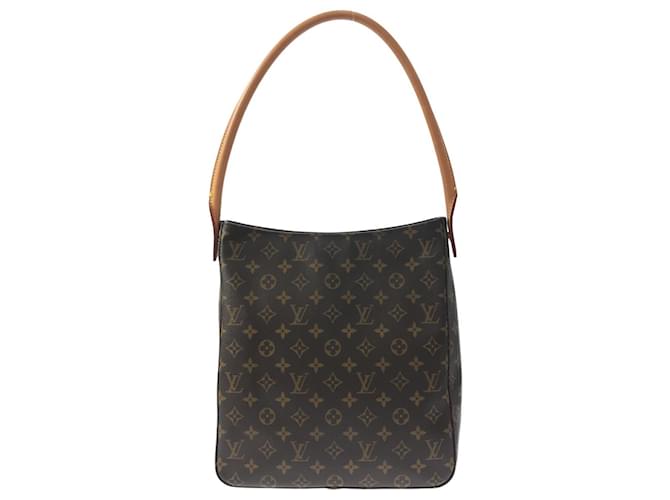 Louis Vuitton Looping Toile Marron  ref.1231577