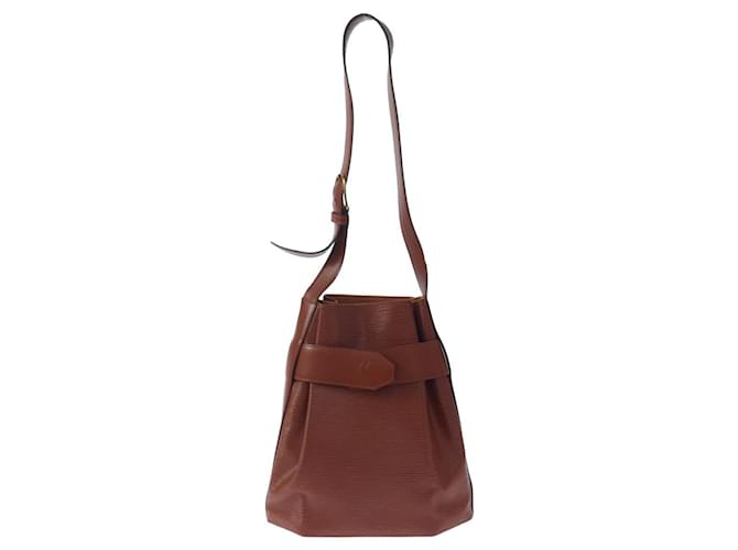 Louis Vuitton Sac d'epaule Brown Leather  ref.1231607